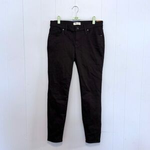 Madewell 8" Skinny Jeans Black Size 30 NWT